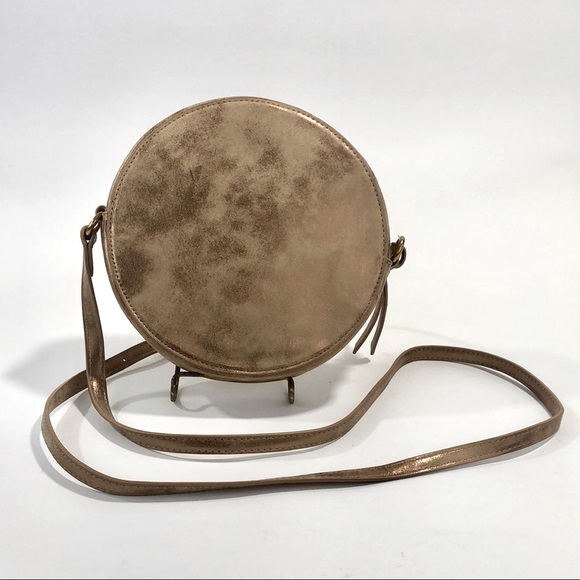 NEW Universal Thread gold/copper round crossbody - Picture 1 of 11